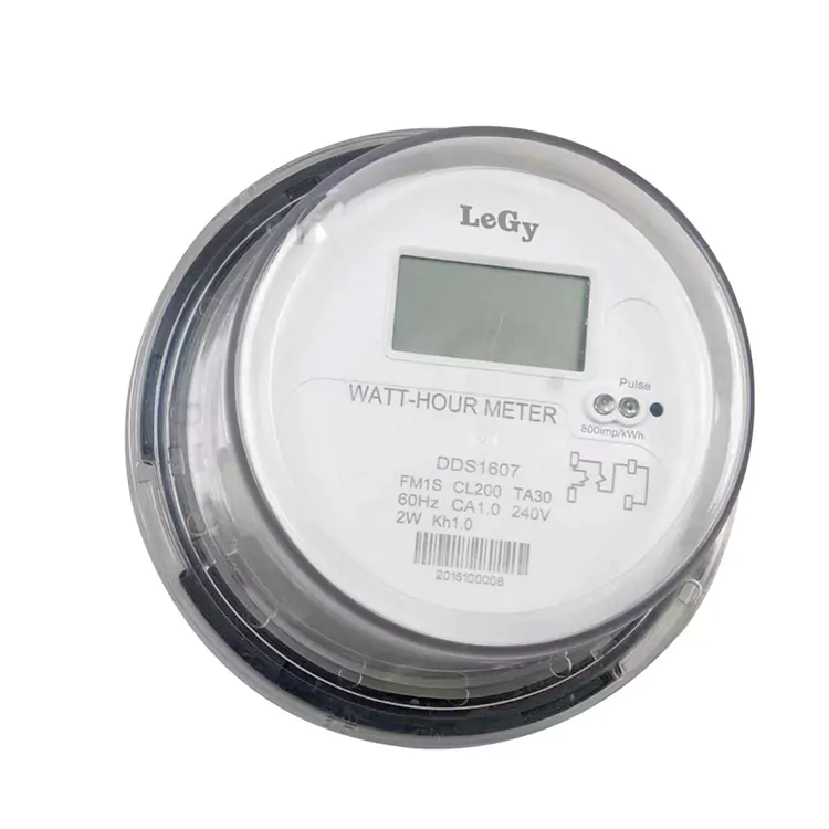 ANSI lizdo tipo vienfazis energijos matuoklis